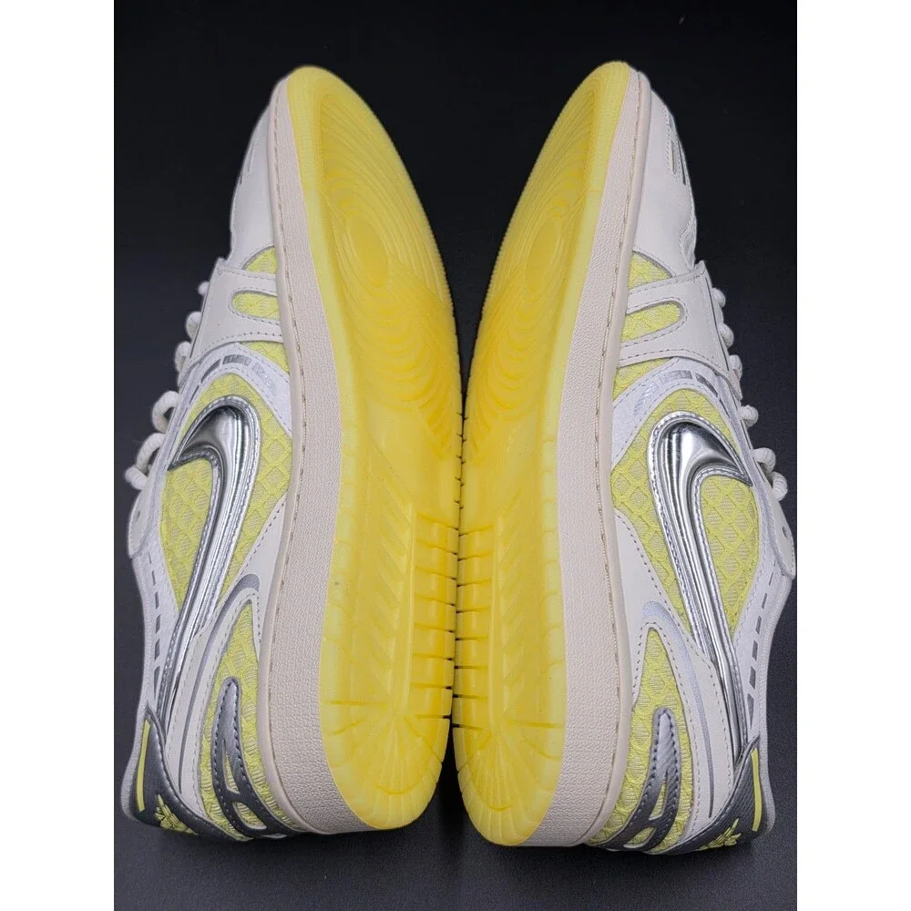 Nike Air Jordan 1 MM Low V3 Sail Luminous Green W 11.5 M 10 HQ2186 130